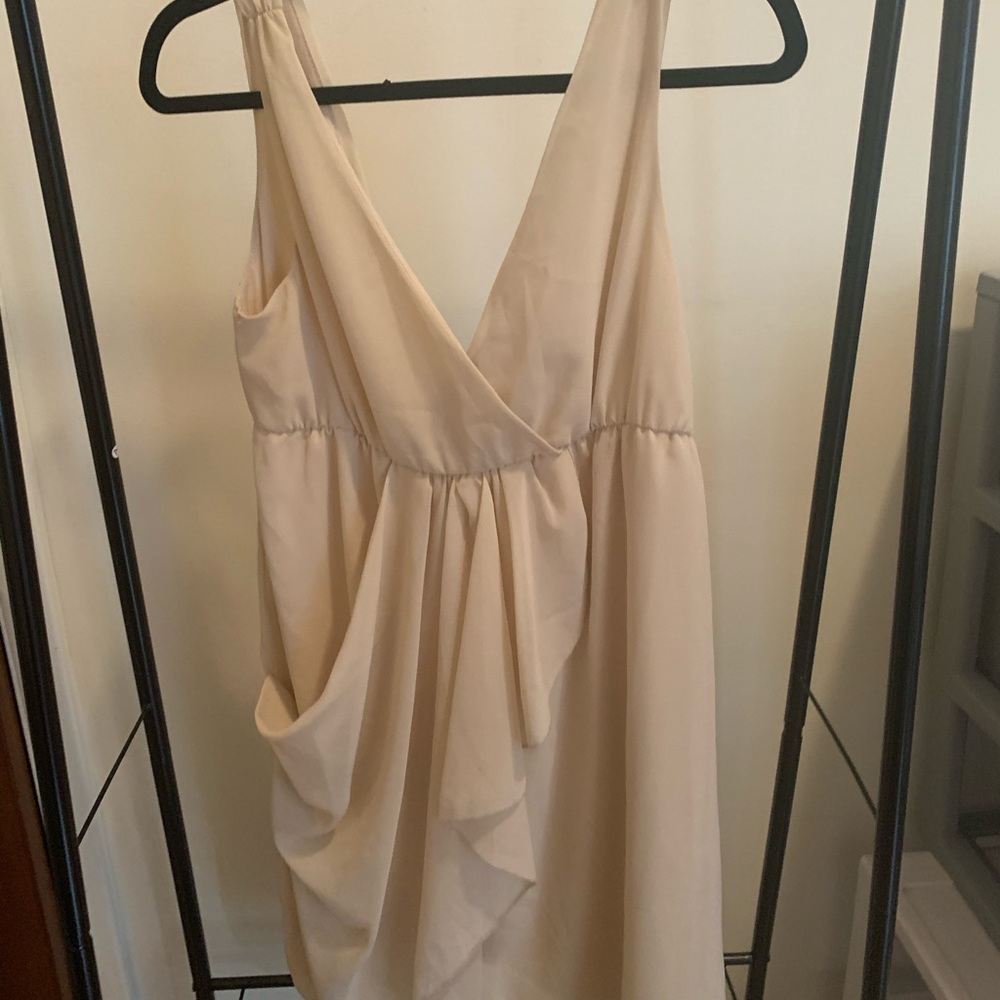 Nude tank dress Medium